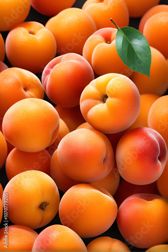 a photo of fresh apricots fruit