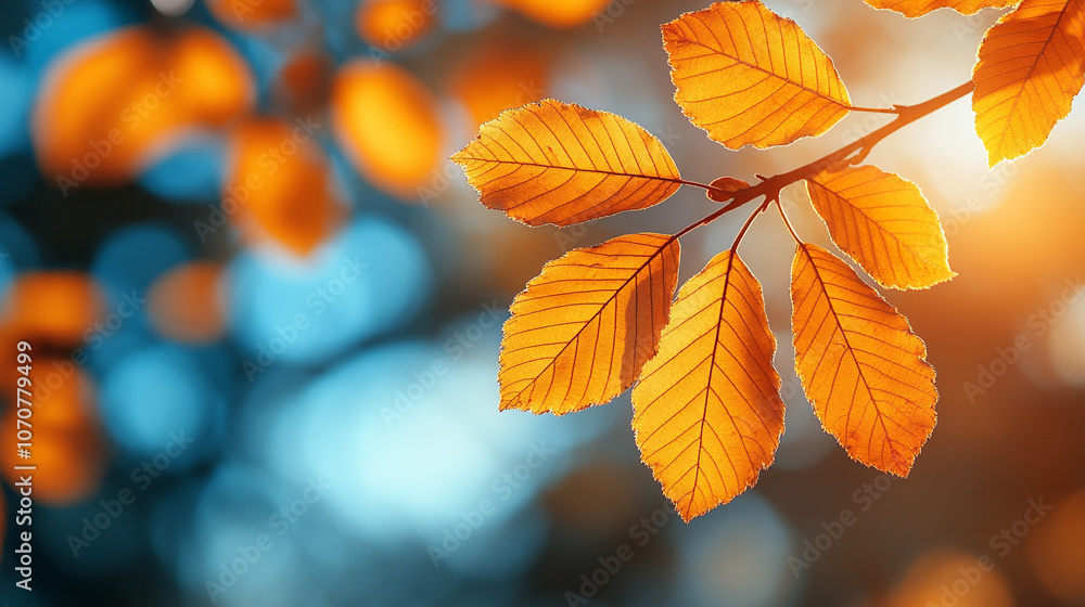 Close-up of vibrant yellow leaves on a tree branch, capturing the warmth of autumn sunlight. The image symbolizes renewal, transformation, and the transient beauty of nature’s seasonal cycles Close-up of vibrant yellow leaves on a tree branch, capturing the warmth of autumn sunlight. The image symbolizes renewal, transformation, and the transient beauty of nature’s seasonal cycles
