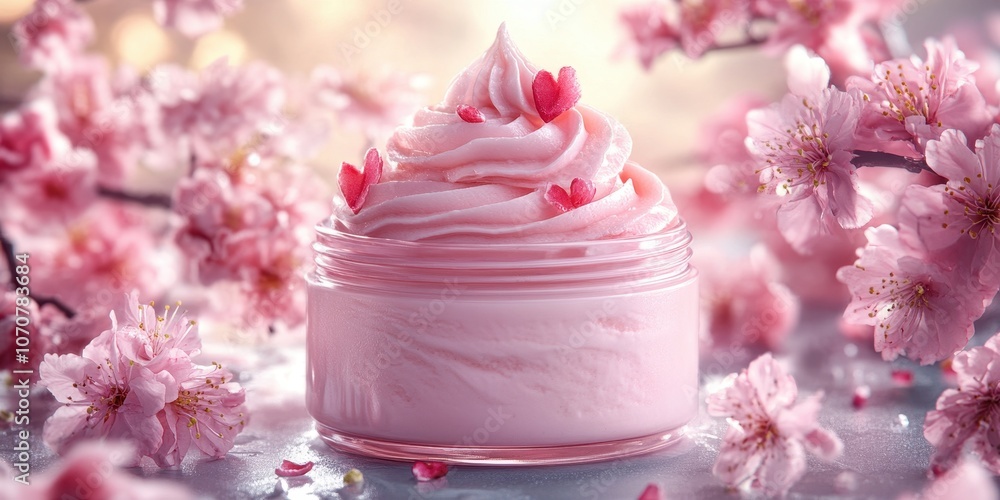 Gel cream container Commercial poster Product photogr Gel cream container Commercial poster Product photogr