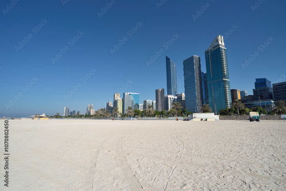 Abu Dhabi Skyline, United Arab Emirates Abu Dhabi Skyline, United Arab Emirates