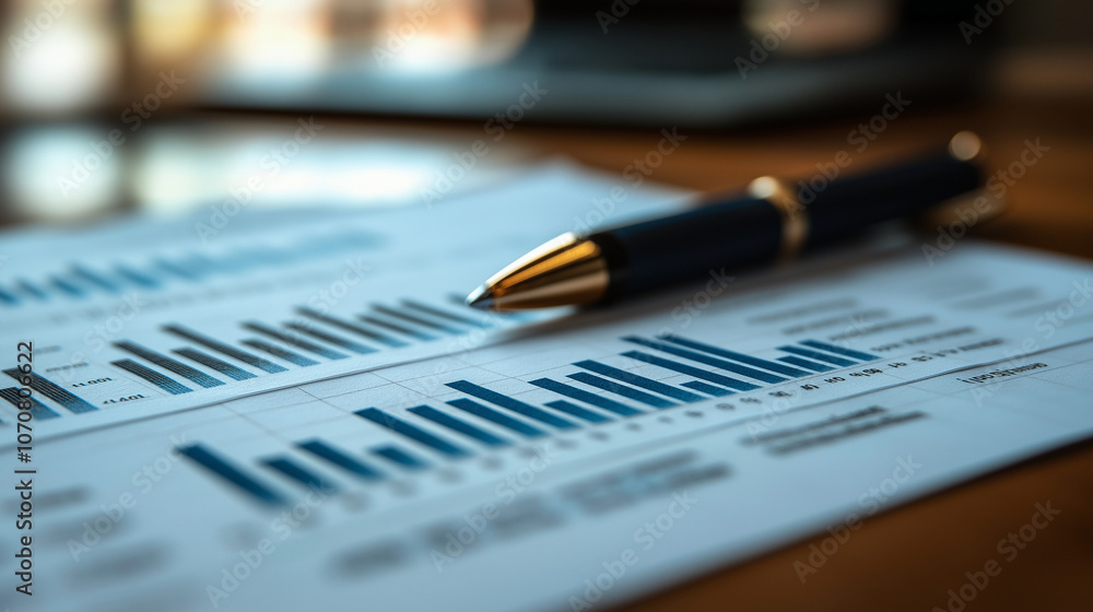 Close-up of financial report showing GDP growth statistics Close-up of financial report showing GDP growth statistics