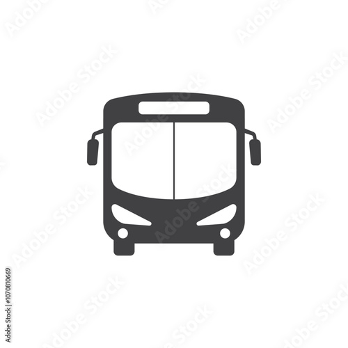 bus glyph icon