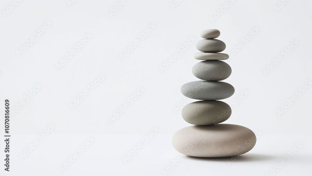 Simple and Minimalistic Zen Background with Copy Space, Stack of Smooth Balanced Stones Calming Composition, Meditation, Balance and Tranquility Concept Simple and Minimalistic Zen Background with Copy Space, Stack of Smooth Balanced Stones Calming Composition, Meditation, Balance and Tranquility Concept