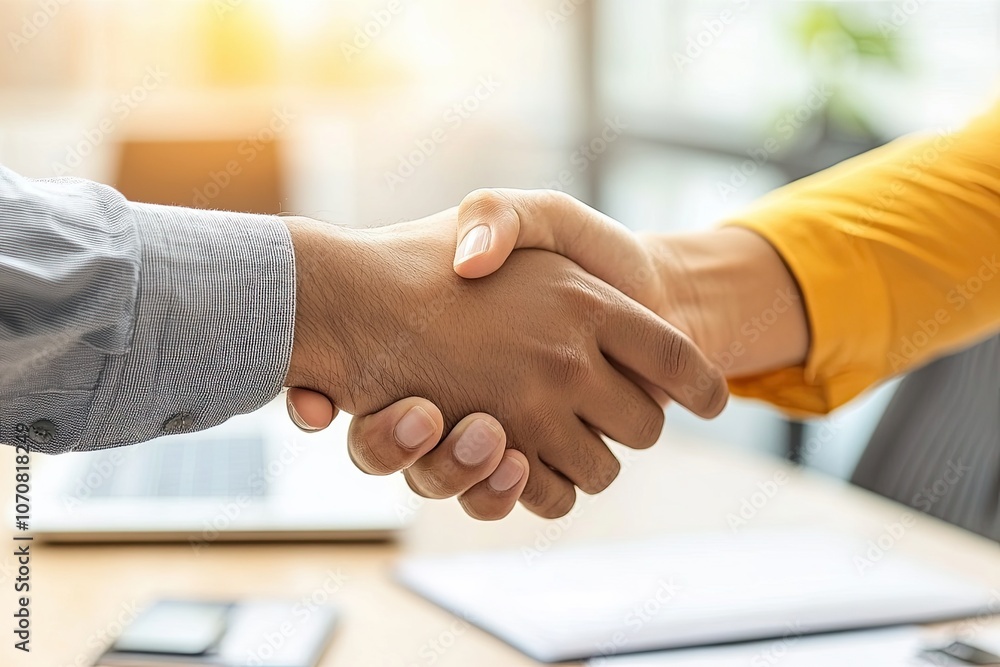 close up business people shaking hands successful corporate partnership welcoming collaboration opportunity in office. close up business people shaking hands successful corporate partnership welcoming collaboration opportunity in office.