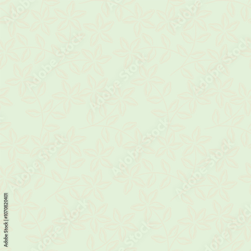 Flower garden wallpaper design vector prepared for textile printing. Seamless floral pattern with abstract hand drawn flower and leaf background elements in purple