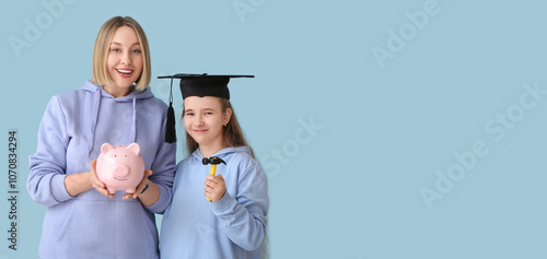 Mother and her daughter in ...