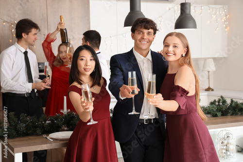 Group of young people with ...