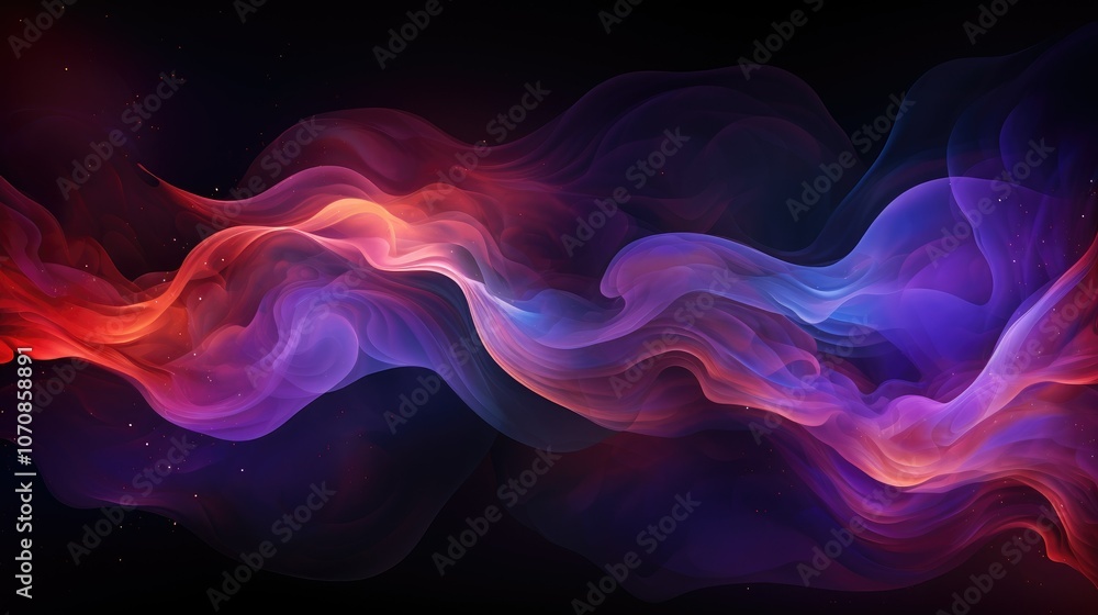 Fototapeta premium Abstract Energy Flow Background