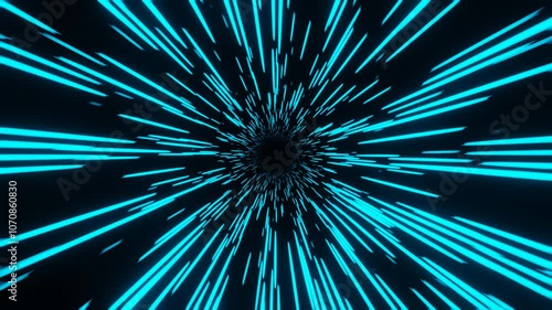 Abstract background with rays