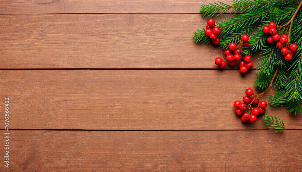 christmas decoration on wooden background christmas decoration on wooden background