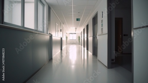 Wallpaper Mural Modern Hallway in Bright Interior Design Torontodigital.ca