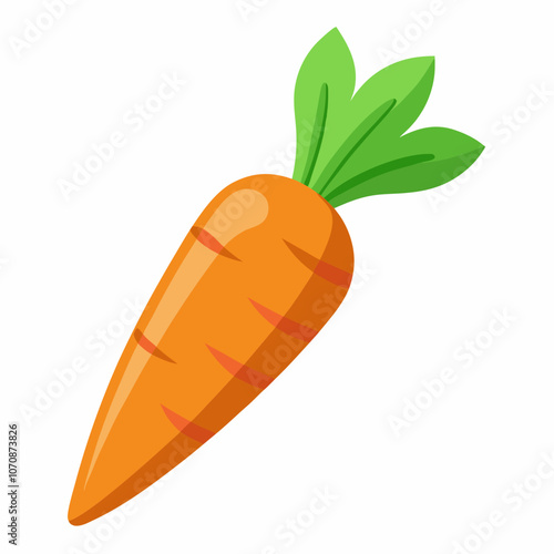 carrot isolated on white background