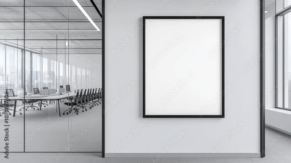 Blank Wall in Office Blank Wall in Office
