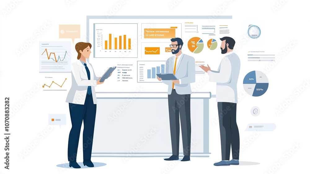 Consultants transform business strategies through visual storytelling and data presentation techniques Consultants transform business strategies through visual storytelling and data presentation techniques