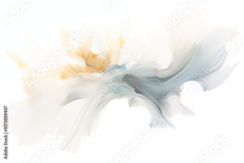 Abstract artwork featuring soft, flowing colors with a dreamy effect. Perfect for backgrounds, prints, and modern decor.