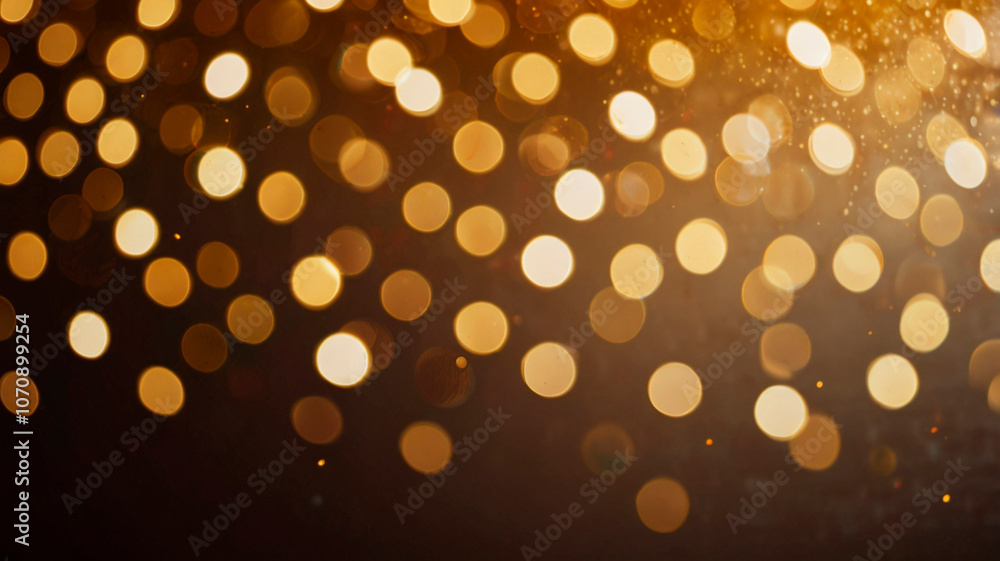 Abstract gold festive bokeh background Abstract gold festive bokeh background