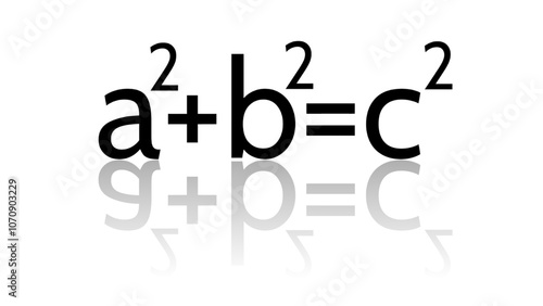 Pythagorean theorem, the well-known geometric theorem that the sum of the squares on the legs of a right triangle is equal to the square on the hypotenuse (the side opposite the right angle).