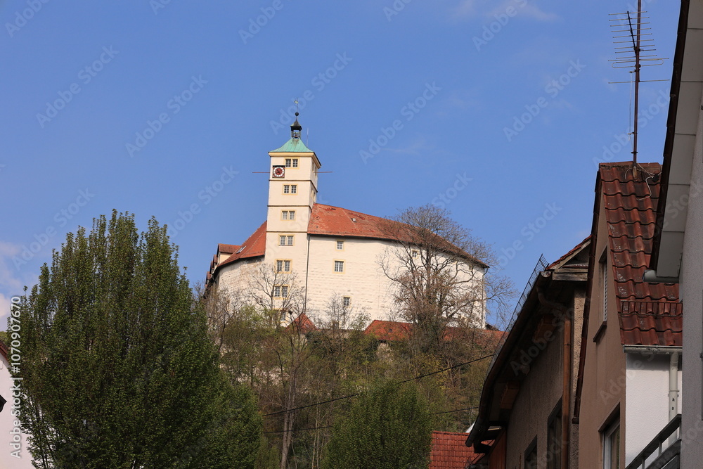 Blick auf Schloss Kaltenstein in Vaihingen an der Enz Blick auf Schloss Kaltenstein in Vaihingen an der Enz
