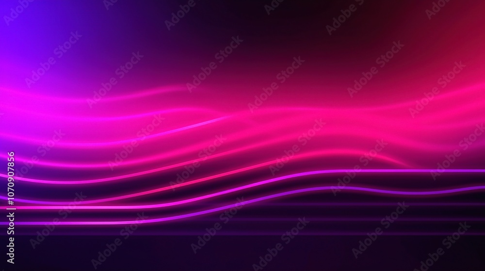 Vibrant Abstract Lines of Light in 3D Design Vibrant Abstract Lines of Light in 3D Design