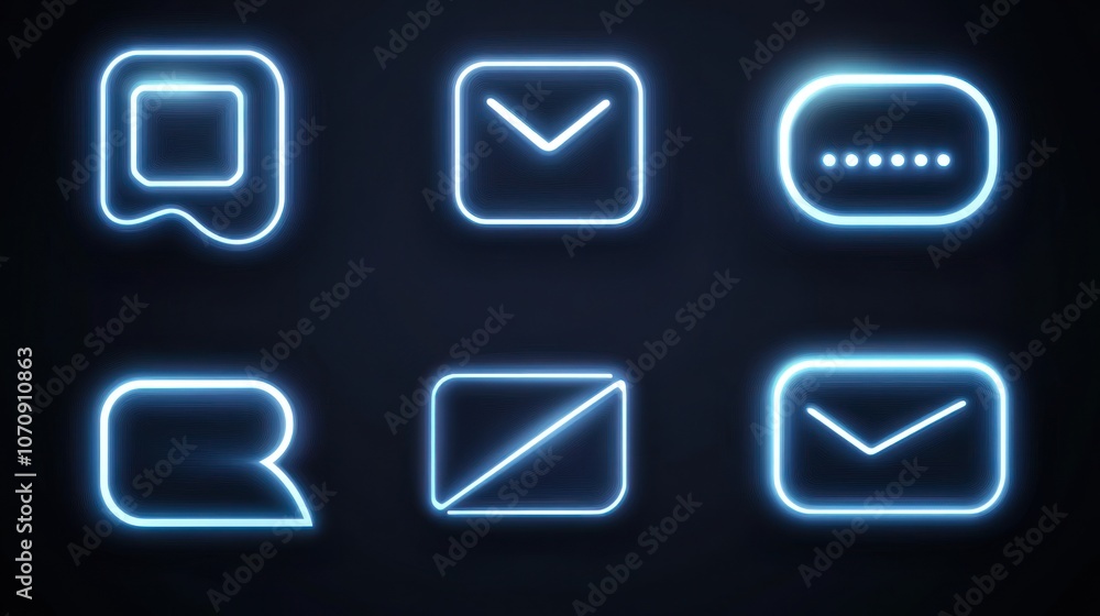 Neon UI Elements Neon UI Elements