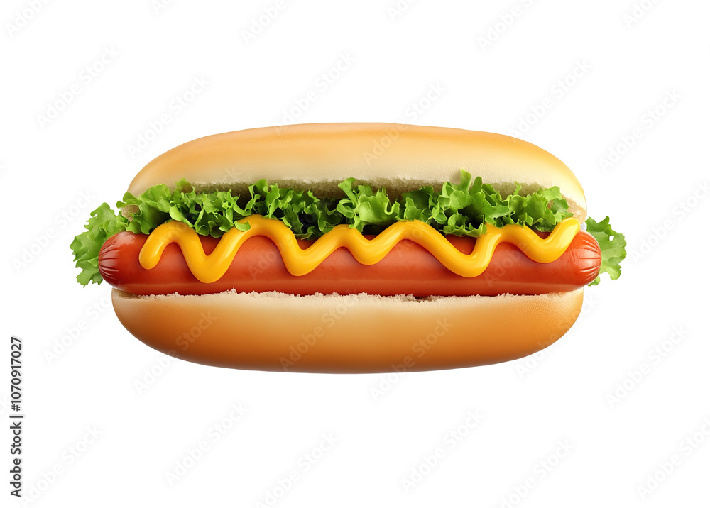 Hot dogs on on transparent background Hot dogs on on transparent background