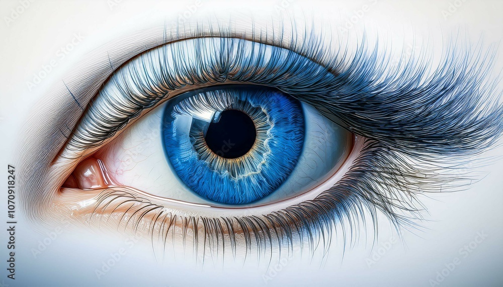 Fototapeta premium eye of the girl