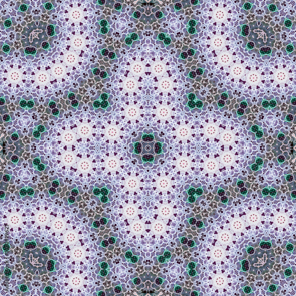 Seamless square pattern. Symmetric pattern texture Seamless square pattern. Symmetric pattern texture
