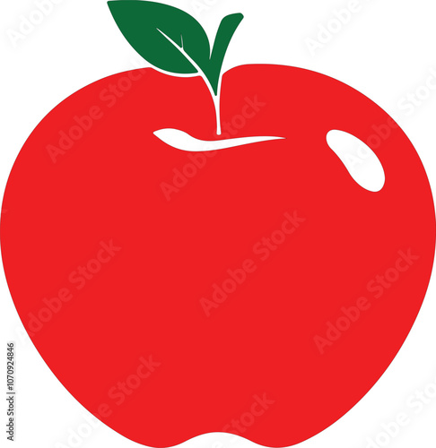 red restaurant menu card design apple silhouette 