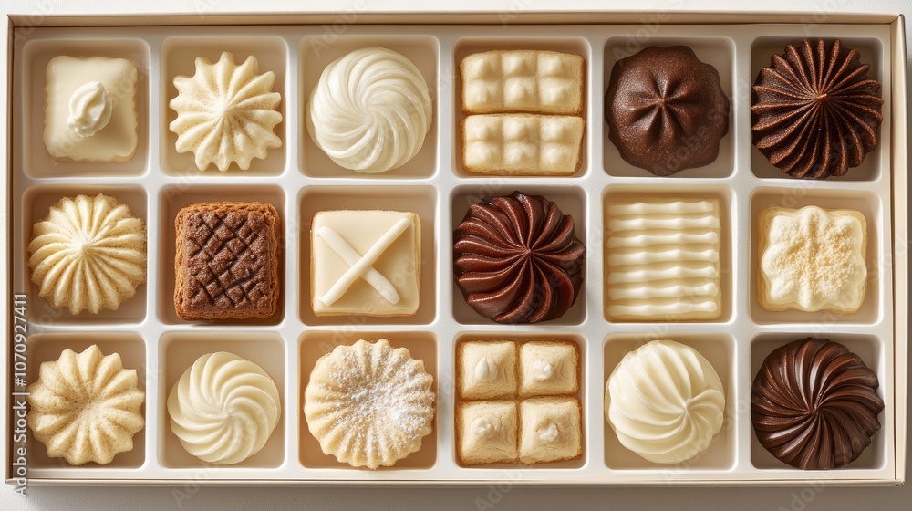 Assorted Gourmet Chocolate Confections in Box Assorted Gourmet Chocolate Confections in Box