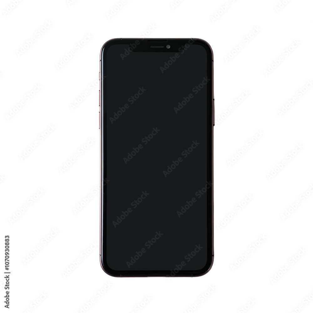 Smartphone on transparent background. Smartphone on transparent background.