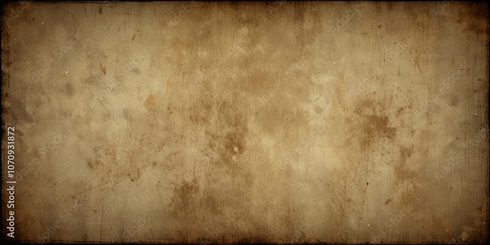 A close-up shot of aged sepia paper. The paper has a texture that shows subtle patterns of light. AI generated. A close-up shot of aged sepia paper. The paper has a texture that shows subtle patterns of light. AI generated.