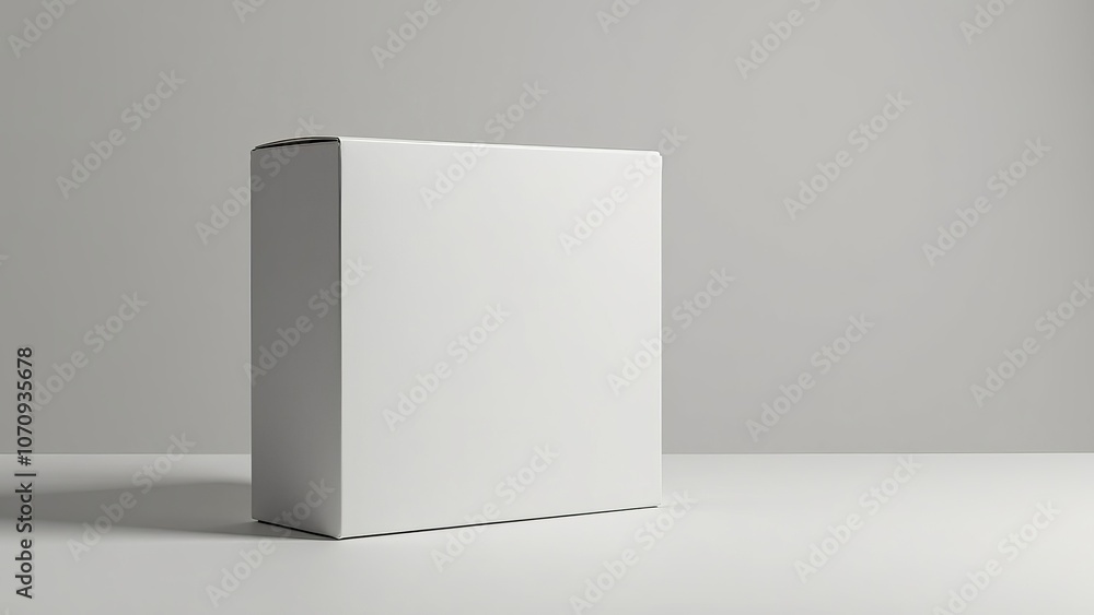 Sophisticated White Matte Box for Product Packaging Display Sophisticated White Matte Box for Product Packaging Display