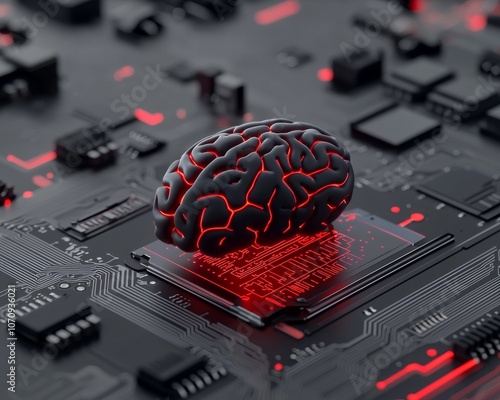 This sleek and modern interface features the Neuralink logo, highlighting brain-computer interface advancements photo