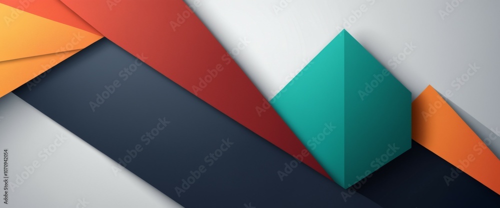 Stylish Geometry Shadow Banner Stylish Geometry Shadow Banner