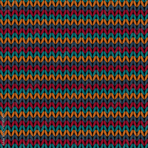 Knitted background pattern wallpaper knitting decorative print handmade textile knitting handiwork