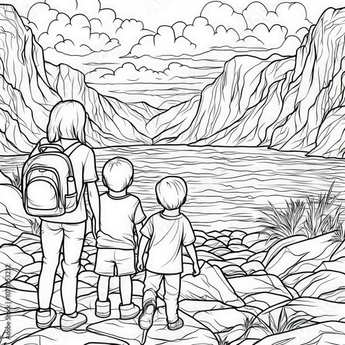 A family trip to a national...