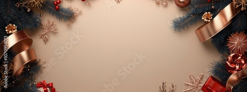 Festive New Year Wallpaper Collection with Vibrant Holiday Elements photo