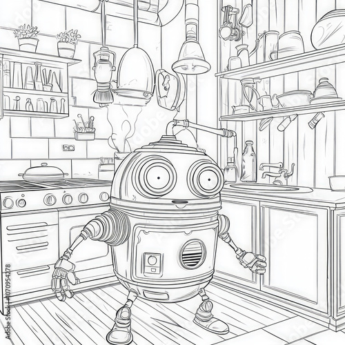 An imaginative robot helpin...