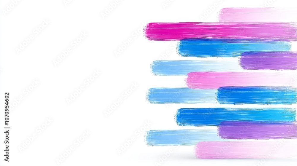 Visualization of genomic mapping from human genome DNA sequencing analysis - 3D illustration Visualization of genomic mapping from human genome DNA sequencing analysis - 3D illustration