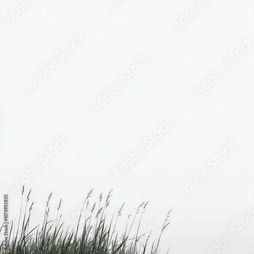Blades Of Grass Isolated