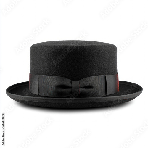 Black Top Hat Isolated