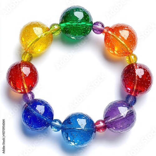 Bracelet Beads Isolated
