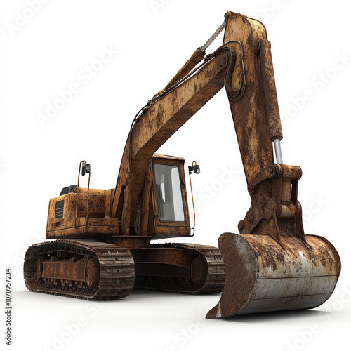 Digger Isolated