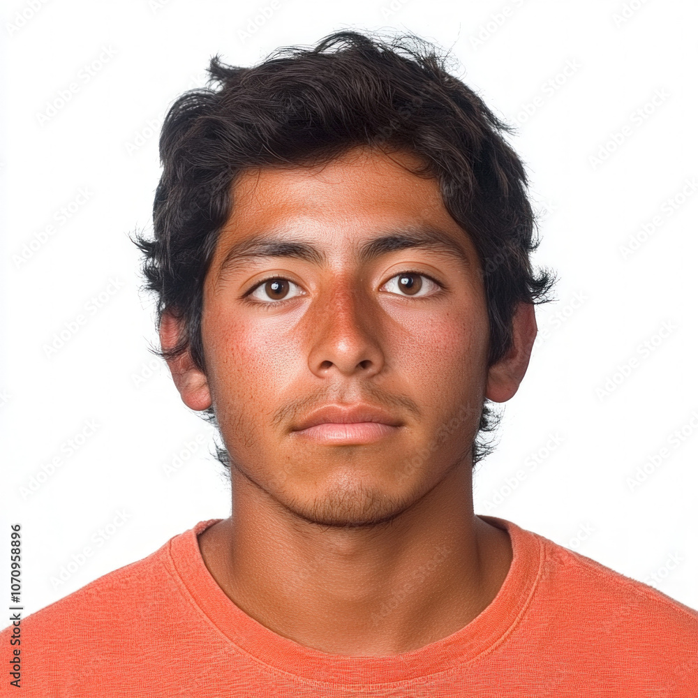 Fototapeta premium Latino Man Isolated