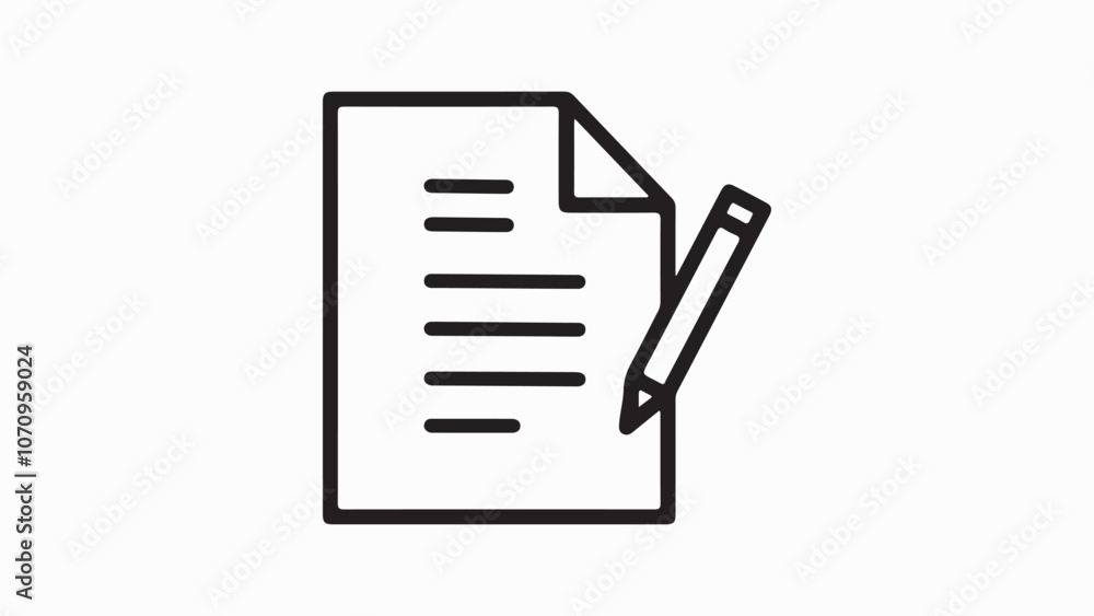 Notepad icon and symbol vector icon design Notepad icon and symbol vector icon design
