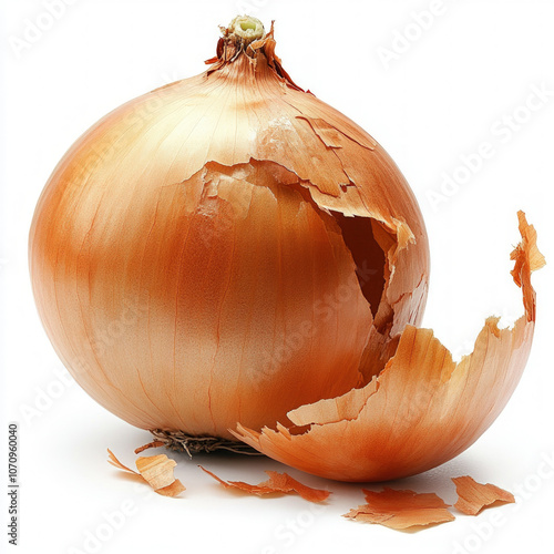 Onion Chopped Isolated