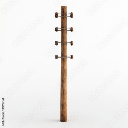 Power Pole Isolated