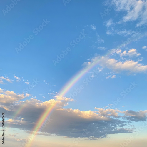 Rainbow In The Sky Isolated