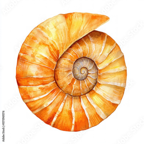 Sea Snail Isolated