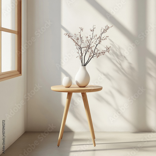 Side Table Isolated